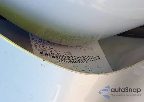 2003 Ford Taurus Ses from USA, damaged, VIN 1FAFP55U33A275526